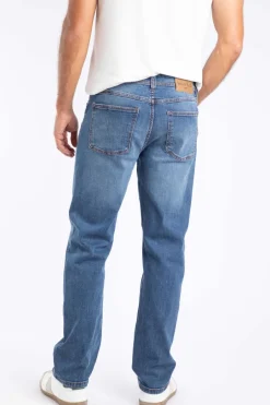 Weird Fish Trousers & Jeans|Eddie Straight Leg Denim Jeans Indigo