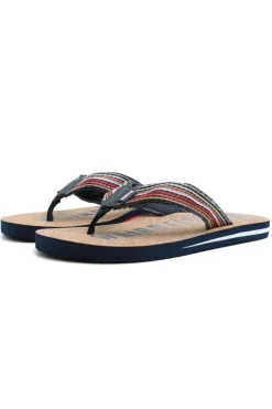 Weird Fish Caps & Scarves|Scarves & Caps|Englewood Cork Flip Flops Dark Blue