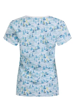 Weird Fish Tunics|Tops & T-Shirts|Ericak Organic Cotton Pocket T-Shirt Blue