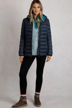 Weird Fish Coats, Jackets And Gilets|Eshka Lightweight Padded Jacket Navy