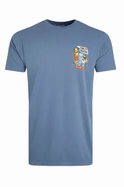 Weird Fish T-Shirts|Fawlty Trouters Artist T-Shirt Mid Blue