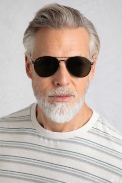 Weird Fish Caps & Scarves|Scarves & Caps|Fernando Aviator Sunglasses Gunmetal