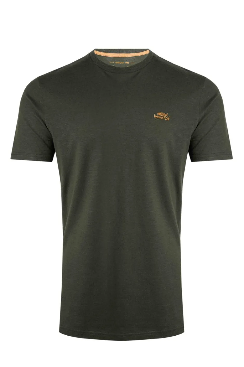 Weird Fish T-Shirts|Fished Organic Branded T-Shirt Fir Green