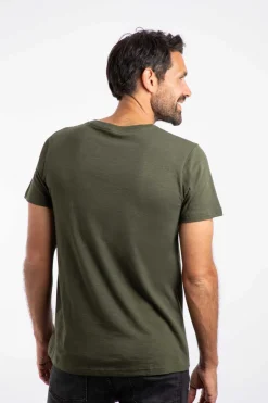Weird Fish T-Shirts|Fished Organic Branded T-Shirt Fir Green