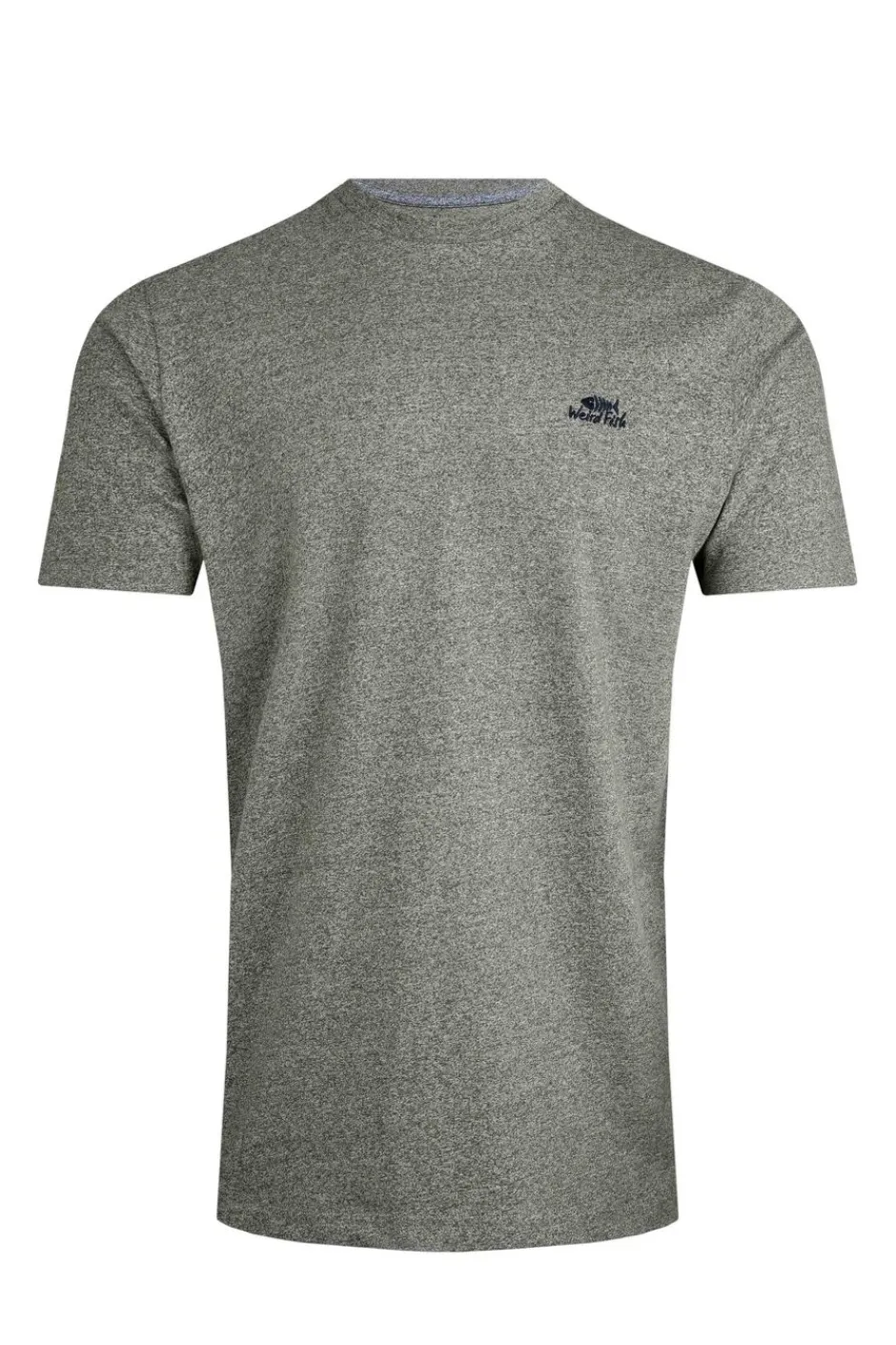 Weird Fish T-Shirts|Fished Organic Branded T-Shirt Olive Green