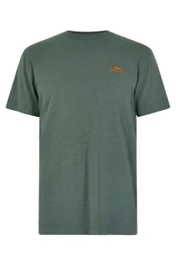 Weird Fish T-Shirts|Fished Organic Cotton Branded T-Shirt Dusky Green