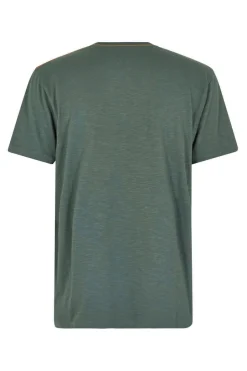 Weird Fish T-Shirts|Fished Organic Cotton Branded T-Shirt Dusky Green