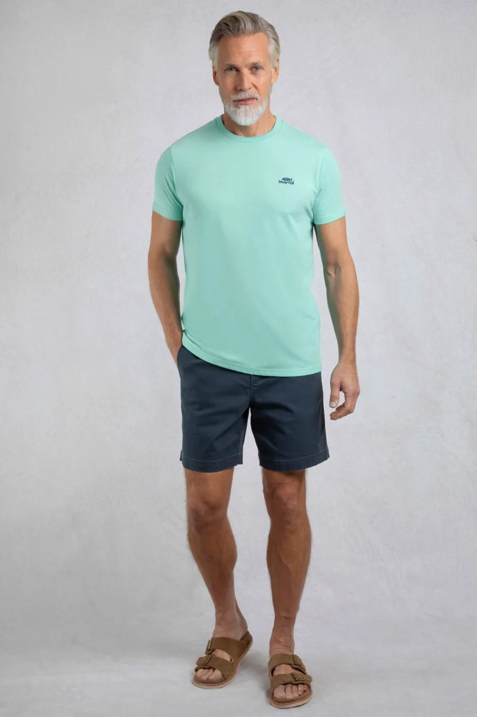 Weird Fish T-Shirts|Fished Organic Cotton Branded T-Shirt Aqua Marine