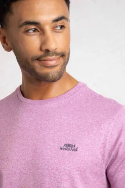 Weird Fish T-Shirts|Fished Organic Cotton Branded T-Shirt Magenta
