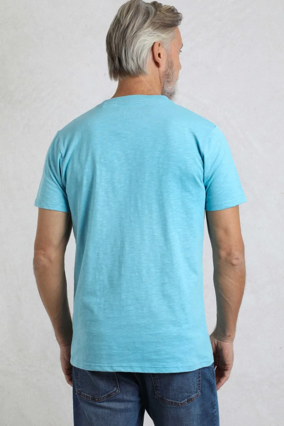 Weird Fish T-Shirts|Fished Organic Cotton Branded T-Shirt Sky Blue