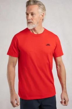 Weird Fish T-Shirts|Fished Organic Cotton Branded T-Shirt Retro Red