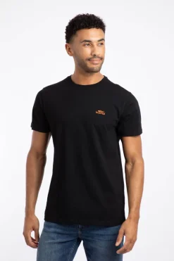 Weird Fish T-Shirts|Fished Organic Cotton Branded T-Shirt Black