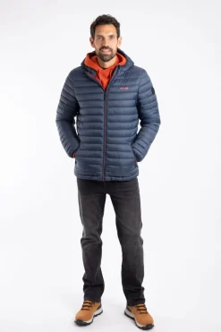 Weird Fish Coats, Jackets And Gilets|Flete Lightweight Showerproof Padded Jacket Navy