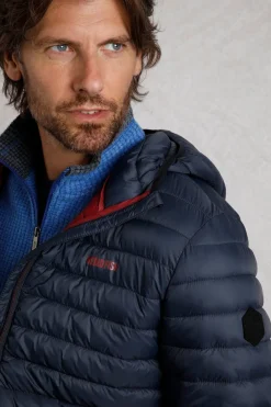 Weird Fish Coats, Jackets And Gilets|Flete Lightweight Showerproof Padded Jacket Navy