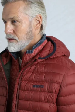 Weird Fish Coats, Jackets And Gilets|Flete Lightweight Showerproof Padded Jacket Foxberry
