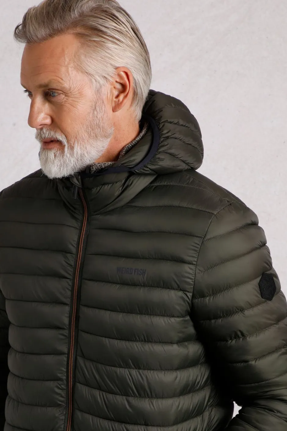 Weird Fish Coats, Jackets And Gilets|Flete Lightweight Showerproof Padded Jacket Anthracite
