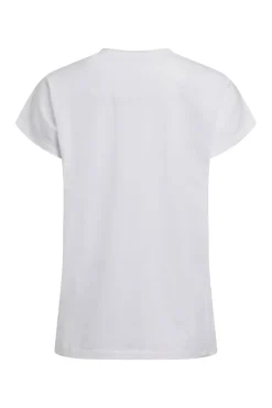 Weird Fish Tunics|Tops & T-Shirts|Fly Free Organic Cotton Slub Graphic T-Shirt White
