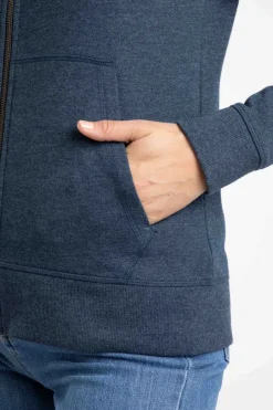 Weird Fish Sweatshirts & Hoodies|Franchises Dog Print Eco Graphic Full Zip Hoodie Navy