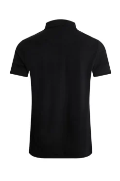Weird Fish Polo & Rugby Shirts|Giles Pique Polo Shirt Black