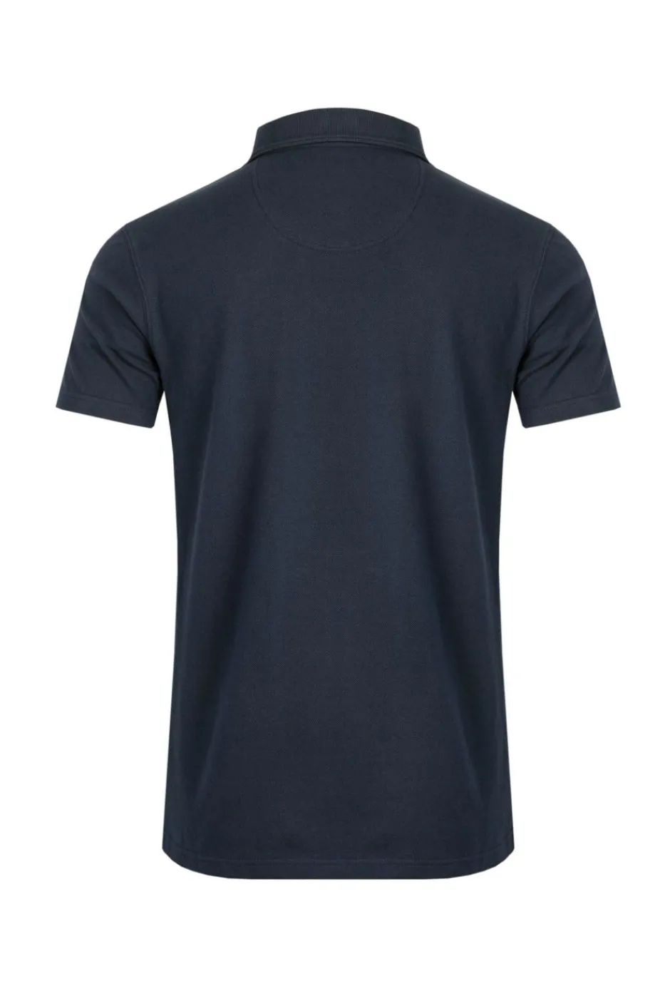 Weird Fish Polo & Rugby Shirts|Giles Pique Polo Shirt Navy