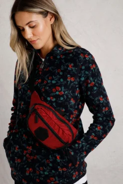 Weird Fish Socks & Tights|Socks & Tights|Greeley Packaway Travel Waist Bag Crimson