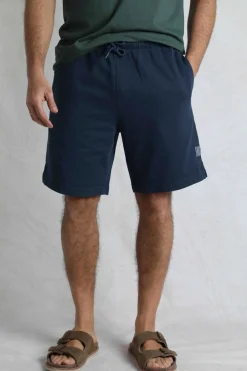 Weird Fish Shorts|Hamilton Sunwashed Sweatshirt Shorts Navy
