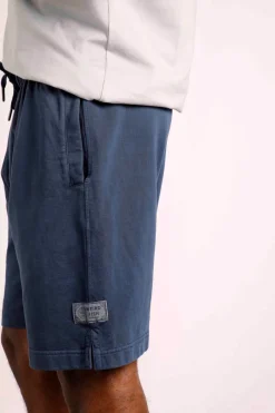 Weird Fish Shorts|Hamilton Sunwashed Sweatshirt Shorts Navy