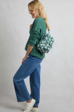 Weird Fish Socks & Tights|Socks & Tights|Hanni Printed Crossbody Bag Cedar Green