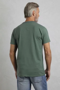 Weird Fish T-Shirts|Happy Hour Front Print Graphic T-Shirt Dusky Green