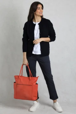 Weird Fish Jumpers & Cardigans|Knitwear|Hayley Knitted Cardigan Navy