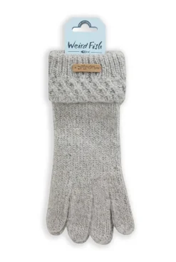 Weird Fish Socks & Tights|Socks & Tights|Hiawatha Eco Gloves Pearl Grey