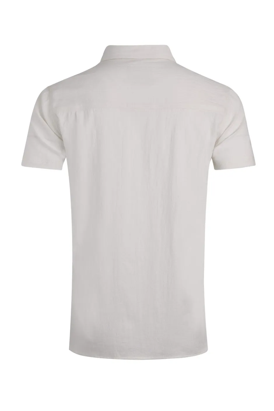 Weird Fish Shirts|Linen|Hinton Organic Cotton and Linen Crepe Shirt Dusty White