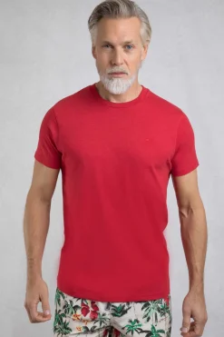 Weird Fish T-Shirts|Hooked Branded T-Shirt Barberry Red Barberry Red Marl
