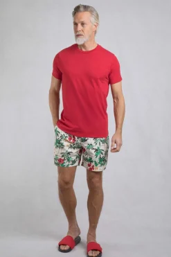 Weird Fish T-Shirts|Hooked Branded T-Shirt Barberry Red Barberry Red Marl