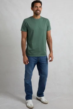 Weird Fish T-Shirts|Hooked Branded T-Shirt Dusky Green