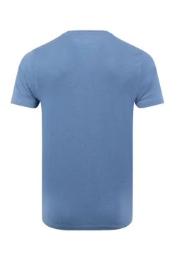 Weird Fish T-Shirts|Hooked Branded T-Shirt Mid Blue