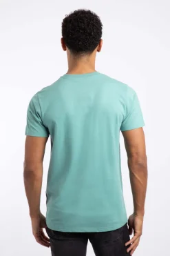 Weird Fish T-Shirts|Hooked Branded T-Shirt Mineral Blue