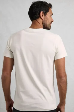 Weird Fish T-Shirts|Hudson Organic Cotton Front Print Branded T-Shirt White