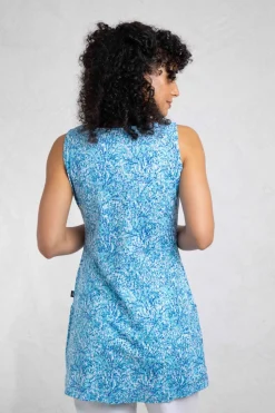 Weird Fish Tunics|Tops & T-Shirts|Indus Printed Jersey Tunic Azure