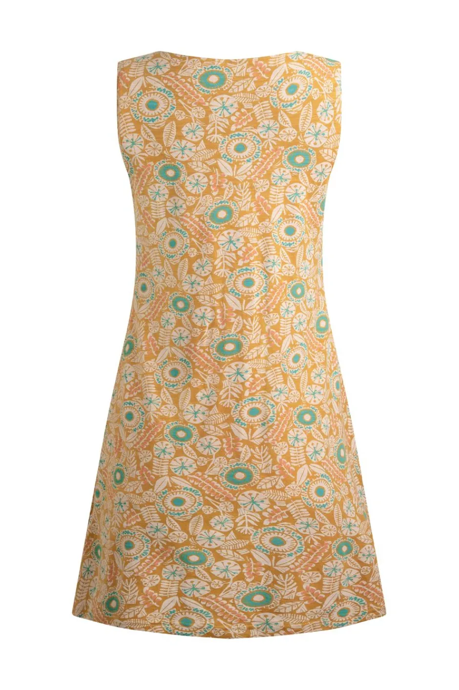 Weird Fish Tunics|Tops & T-Shirts|Indus Printed Jersey Tunic Deep Amber