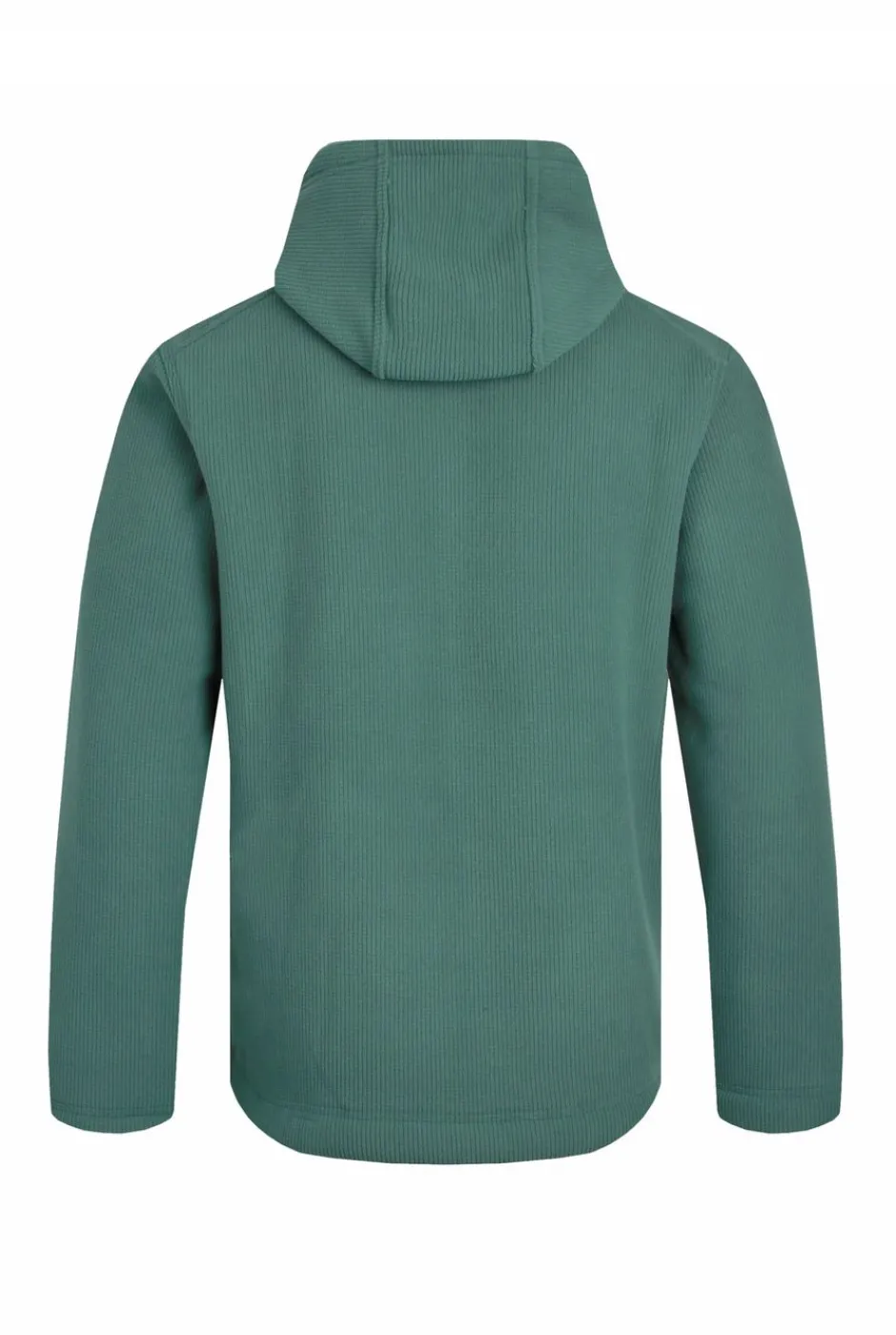 Weird Fish Sweatshirts & Hoodies|Inglewood Button Neck Grid Fleece Hoodie Ivy