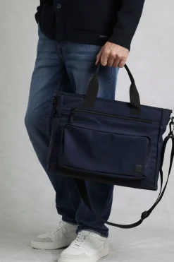 Weird Fish Caps & Scarves|Scarves & Caps|Irving Commuter Messenger Bag Navy