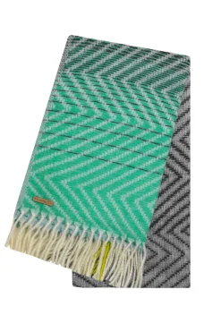 Weird Fish Socks & Tights|Socks & Tights|Jadida Eco Brushed Zig-Zag Scarf Navy