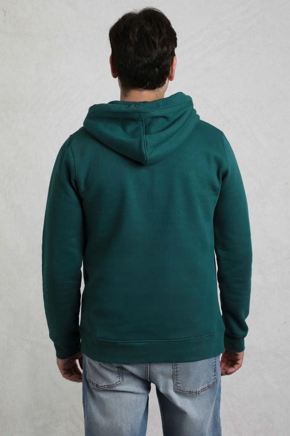 Weird Fish Sweatshirts & Hoodies|Jamie Branded Popover Sweatshirt Hoodie Forest Green