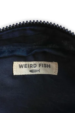 Weird Fish Socks & Tights|Socks & Tights|Janis Printed Washbag Cedar Green