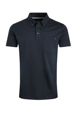 Weird Fish Polo & Rugby Shirts|Jeremy Button Down Jersey Polo Shirt Navy