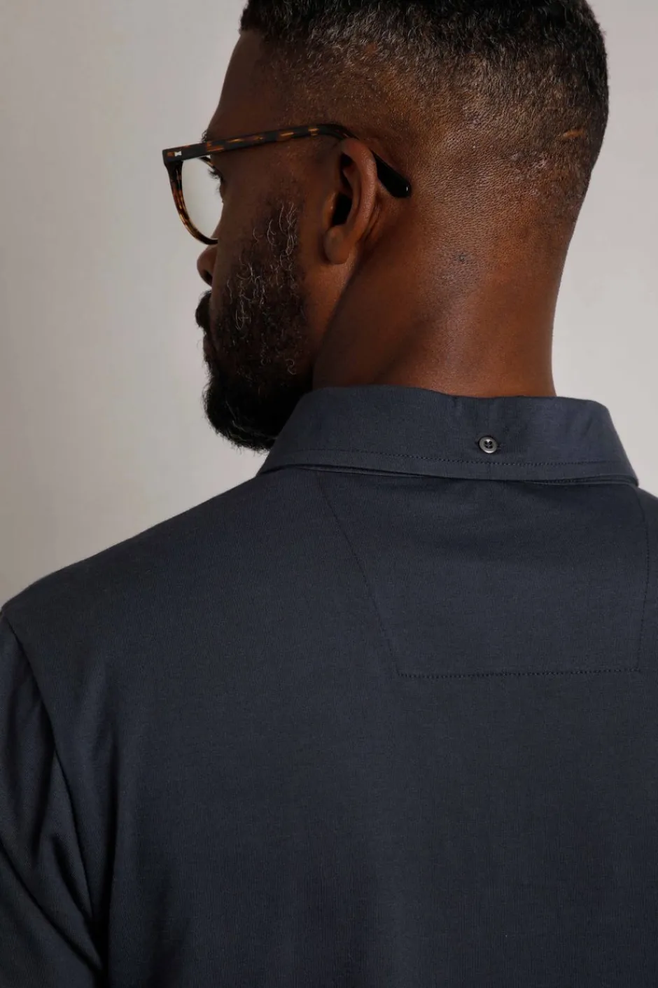 Weird Fish Polo & Rugby Shirts|Jeremy Button Down Jersey Polo Shirt Navy