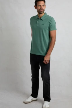 Weird Fish Polo & Rugby Shirts|Jetstream Branded Polo Dark Jade