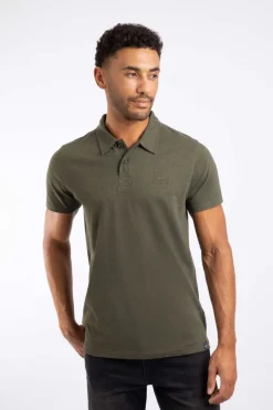 Weird Fish Polo & Rugby Shirts|Jetstream Branded Polo Dark Olive