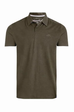 Weird Fish Polo & Rugby Shirts|Jetstream Branded Polo Dark Olive